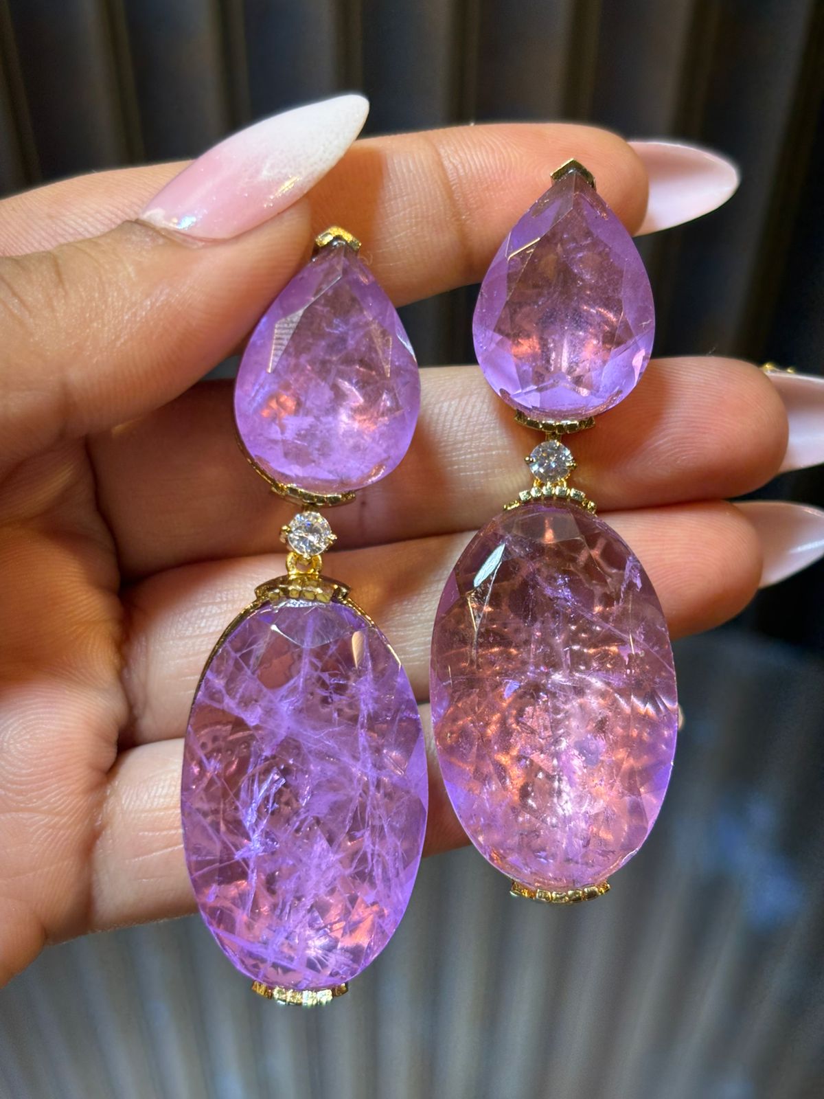 Azure Drop Earrings